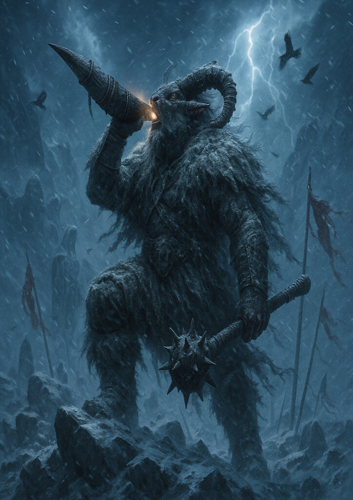 Beastmen faction inspired by warhammer dark fantasy