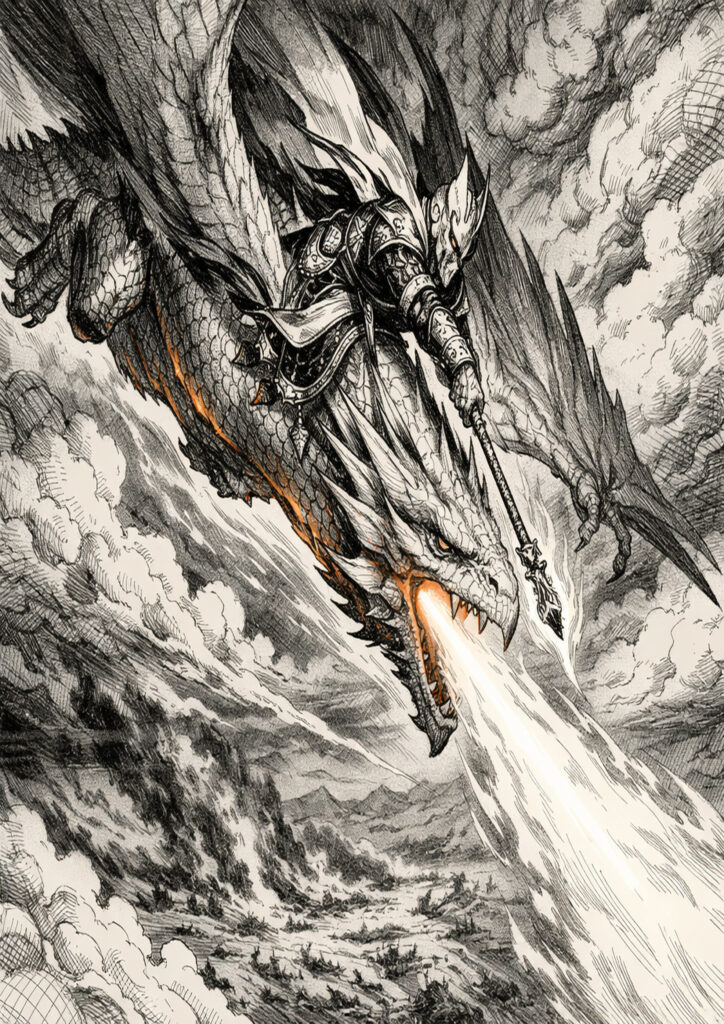 Warhammer inspired high elves digital fantasy art