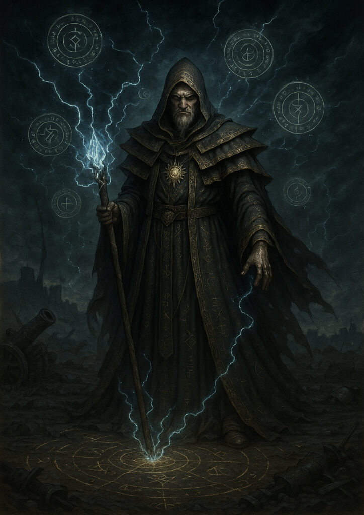 Imperial army warhammer inspired fantasy artwork