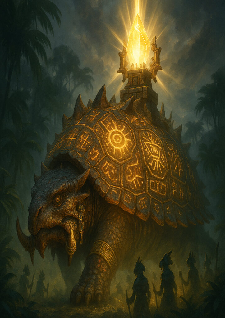 Warhammer inspired lizardmen warriors fantasy artwork