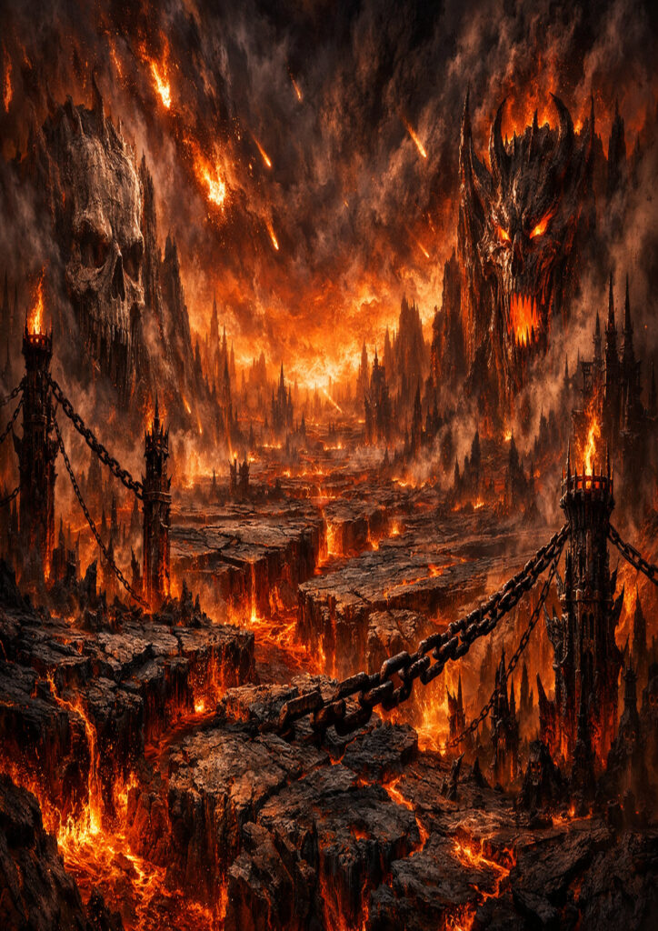 fantasy landscape illustration showing untouched land