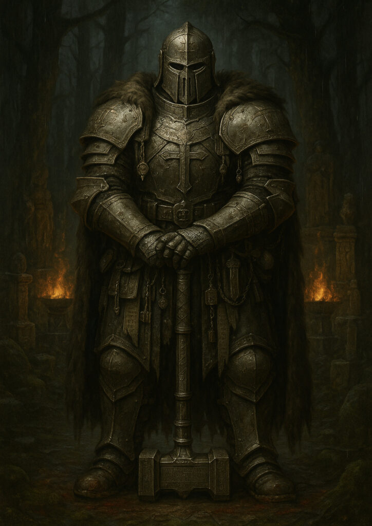 Imperial army warhammer inspired fantasy artwork