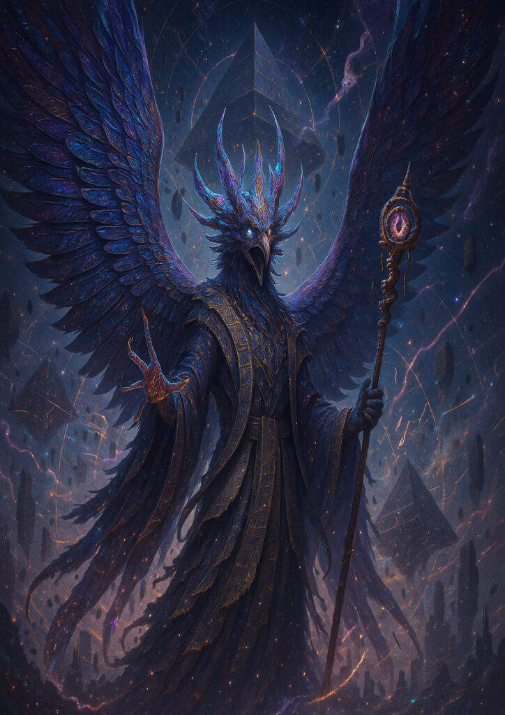 Warhammer inspired daemons of chaos dark fantasy art