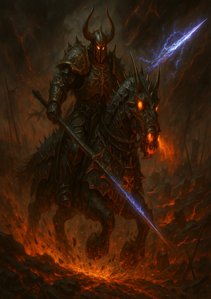 Chaos warriors faction inspired by warhammer dark fantasy