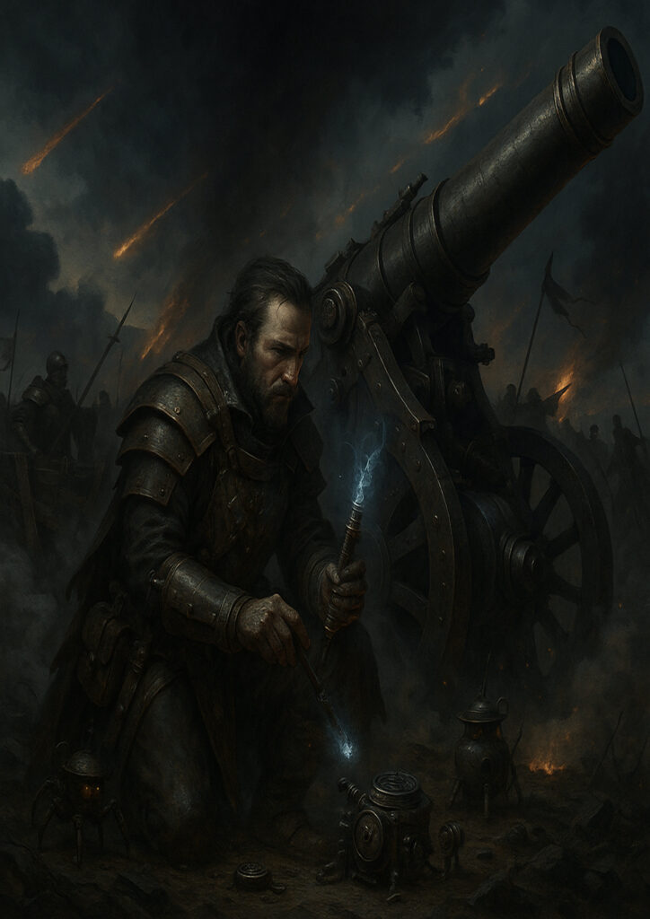 Warhammer inspired empire digital fantasy art