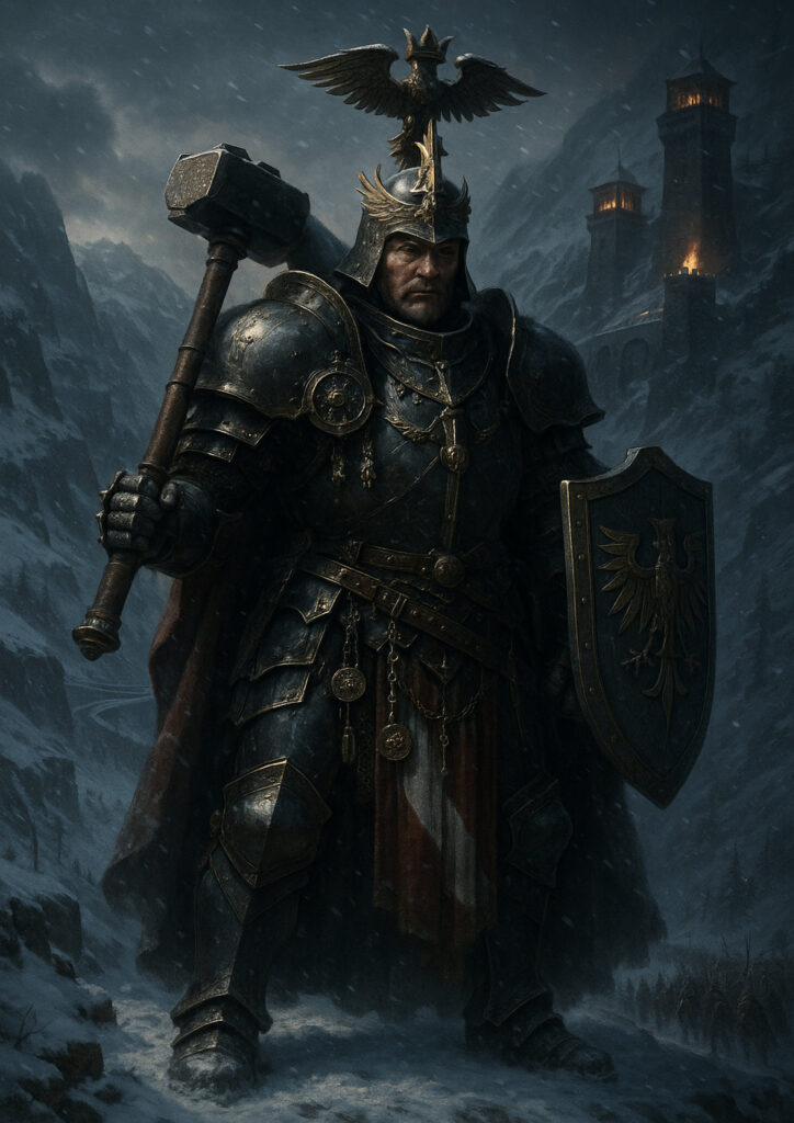 Warhammer inspired empire digital fantasy art