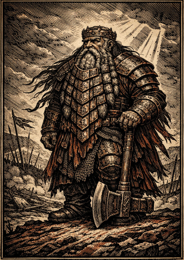 Dwarfs army inspired by warhammer fantasy style