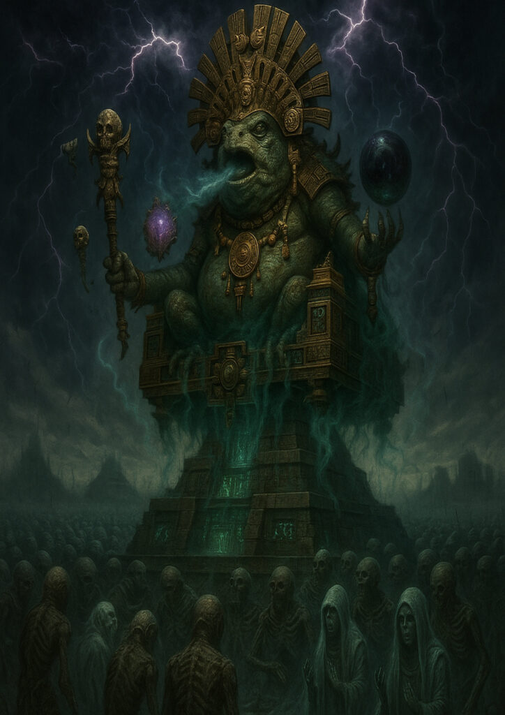 Lizardmen warriors inspired by warhammer mythology