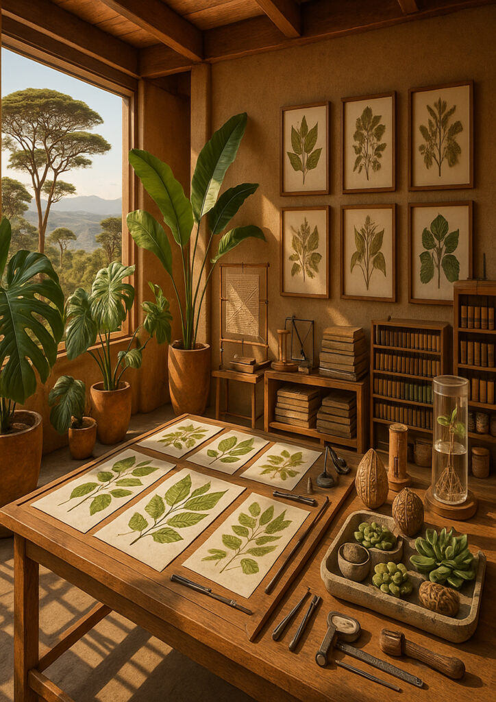 interior space inspired by real world cultures