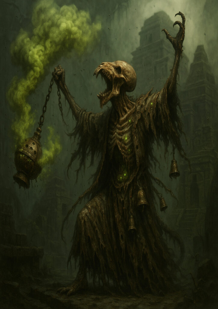 Skaven army inspired by warhammer aesthetic