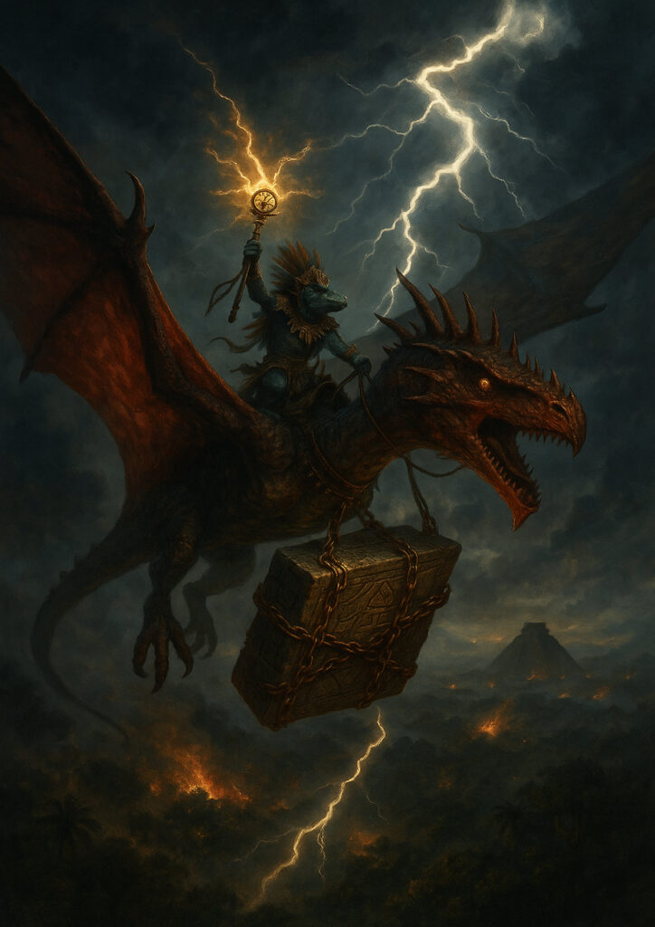 Lizardmen warriors inspired by warhammer mythology