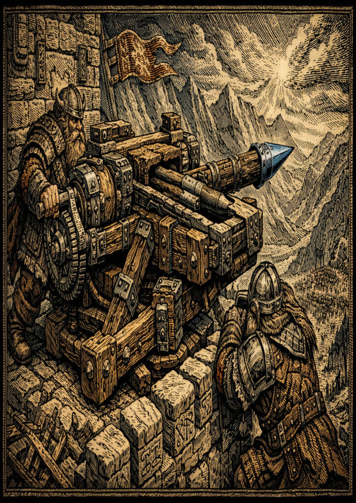 Dwarfs army inspired by warhammer fantasy style