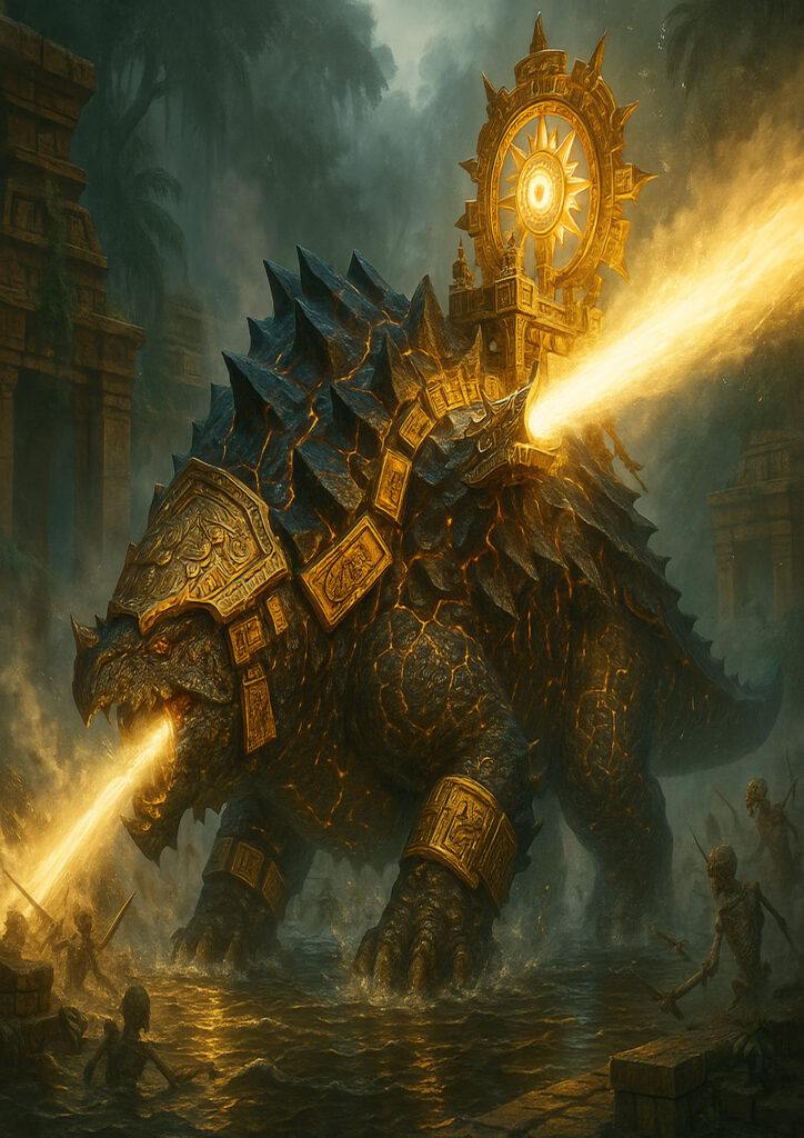 High detail warhammer inspired lizardmen characters