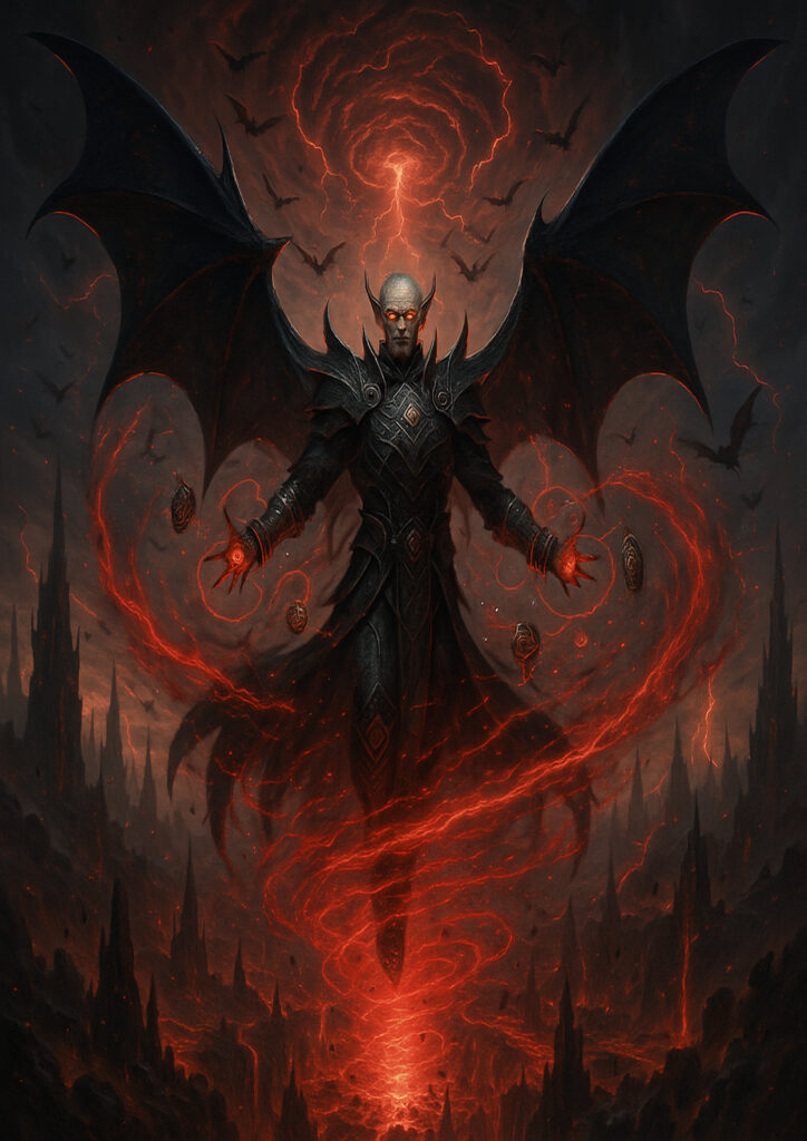 Vampire faction inspired by warhammer dark fantasy