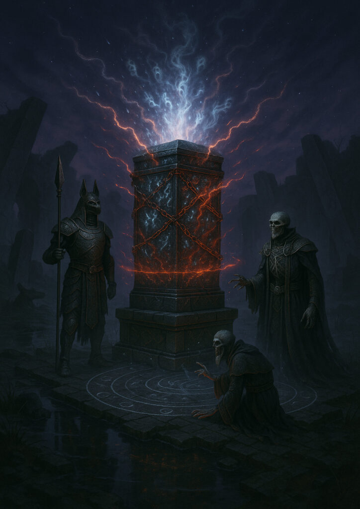 Ancient undead kings warhammer inspired desert fantasy