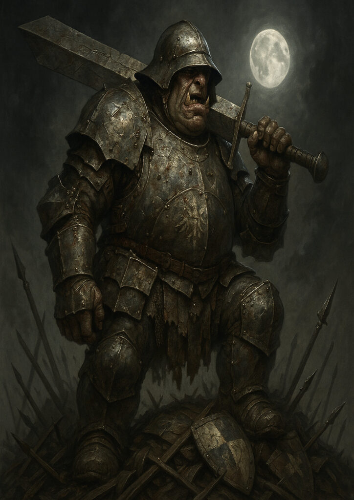 Ogres faction inspired by warhammer fantasy style