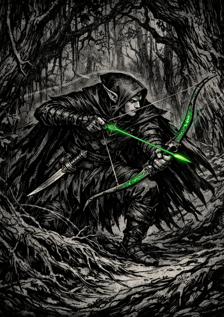 Noble high elves warriors warhammer inspired artwork