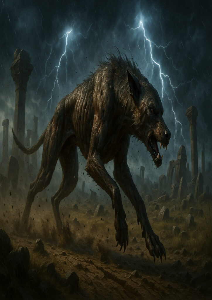 Warhammer inspired beastmen warriors dark fantasy style