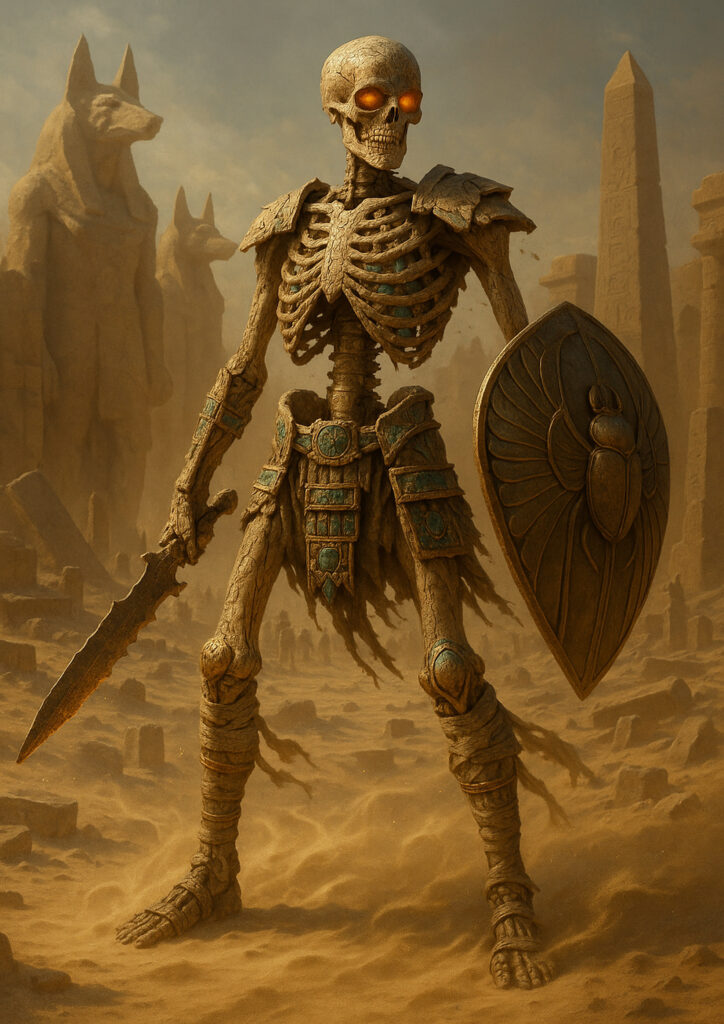 Ancient undead kings warhammer inspired desert fantasy