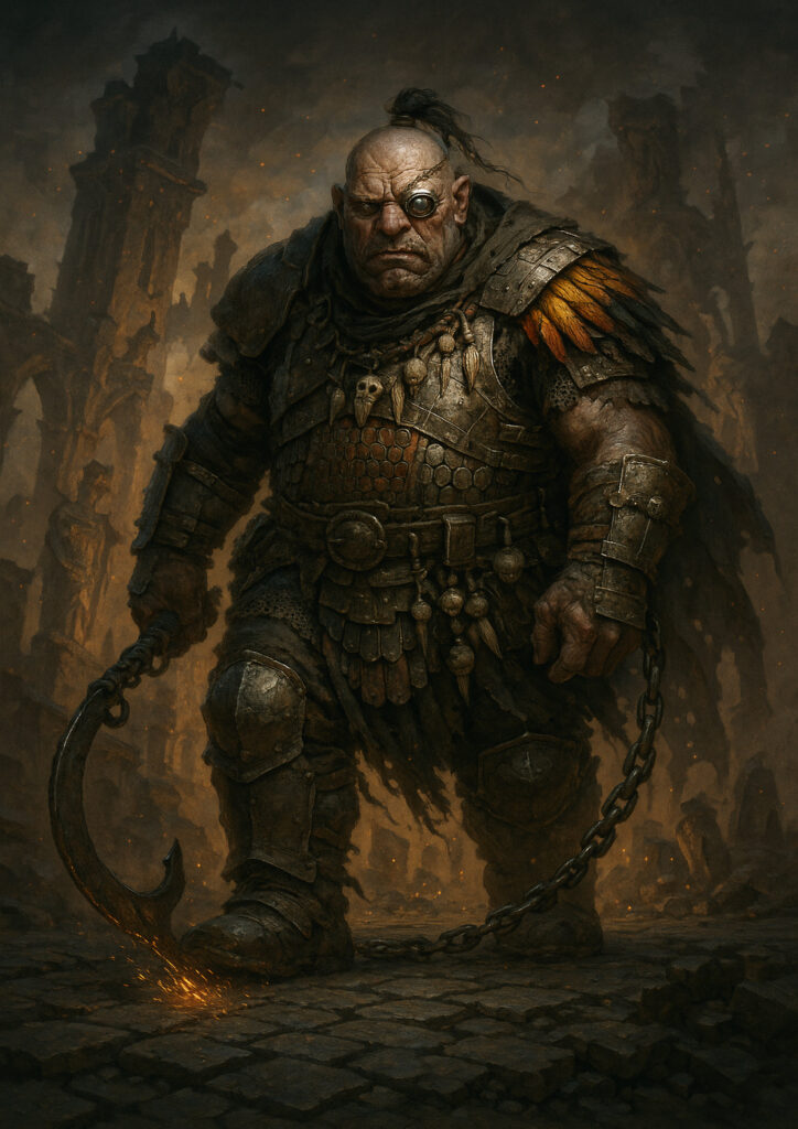 Savage ogres army warhammer inspired artwork