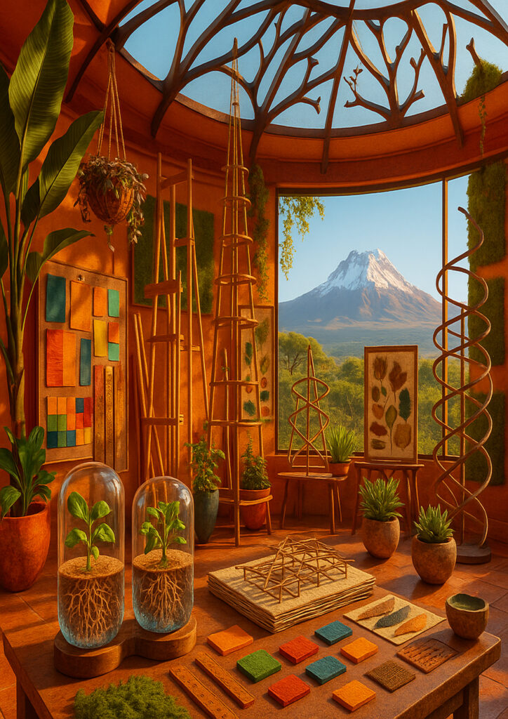 interior space inspired by real world cultures