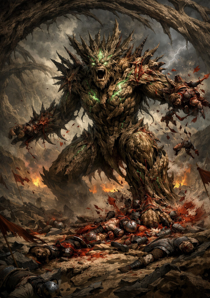 Wood elves faction inspired by warhammer aesthetic