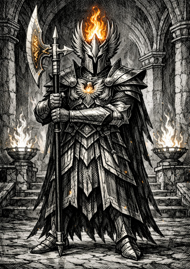 High elves army warhammer inspired fantasy art