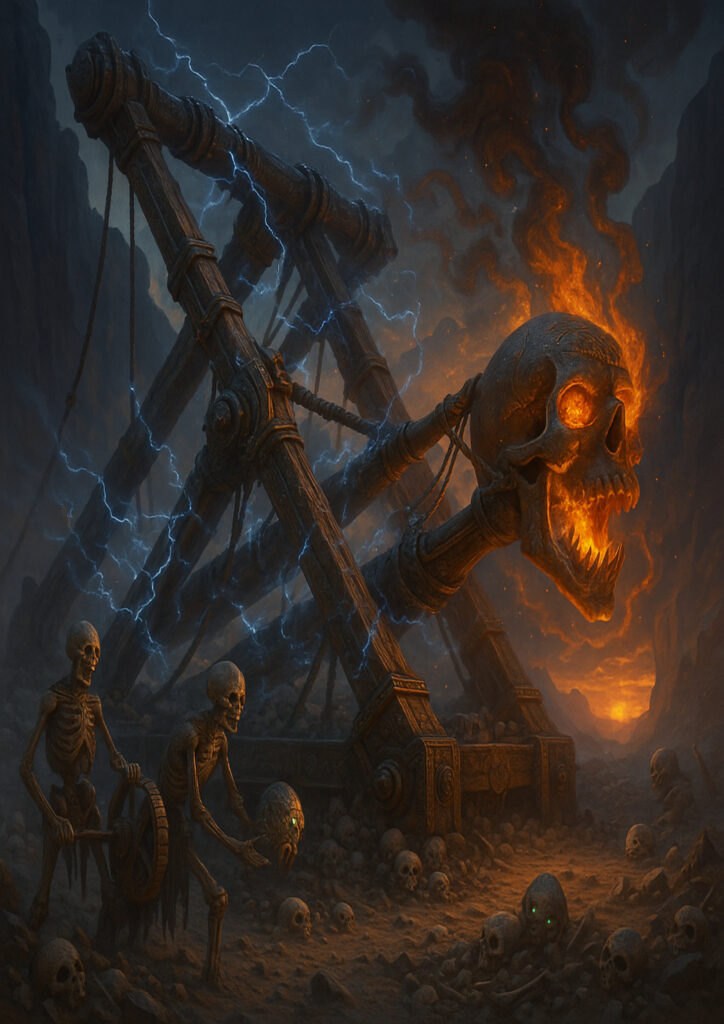 Skeletal tomb kings of khemria warhammer inspired art