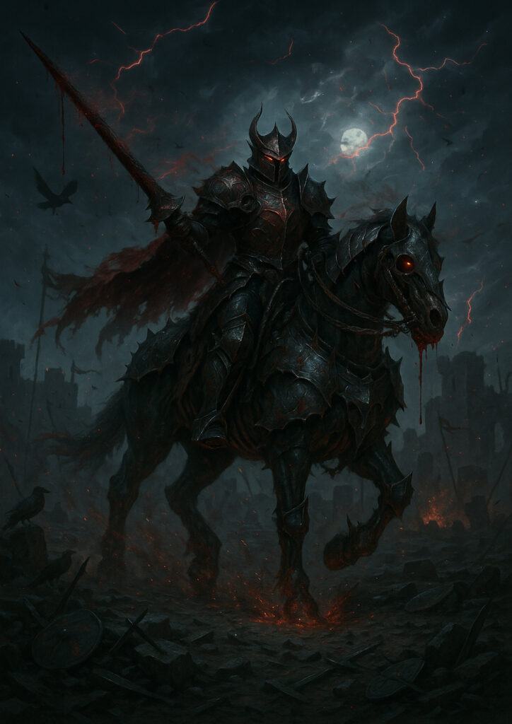 Warhammer inspired vampires digital fantasy art