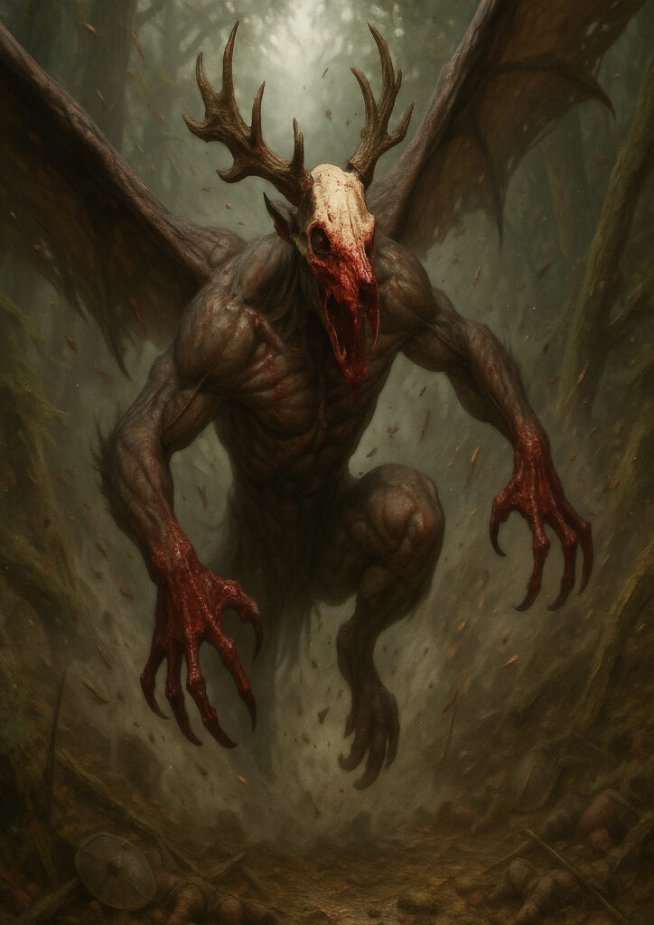 Warhammer inspired beastmen digital fantasy art