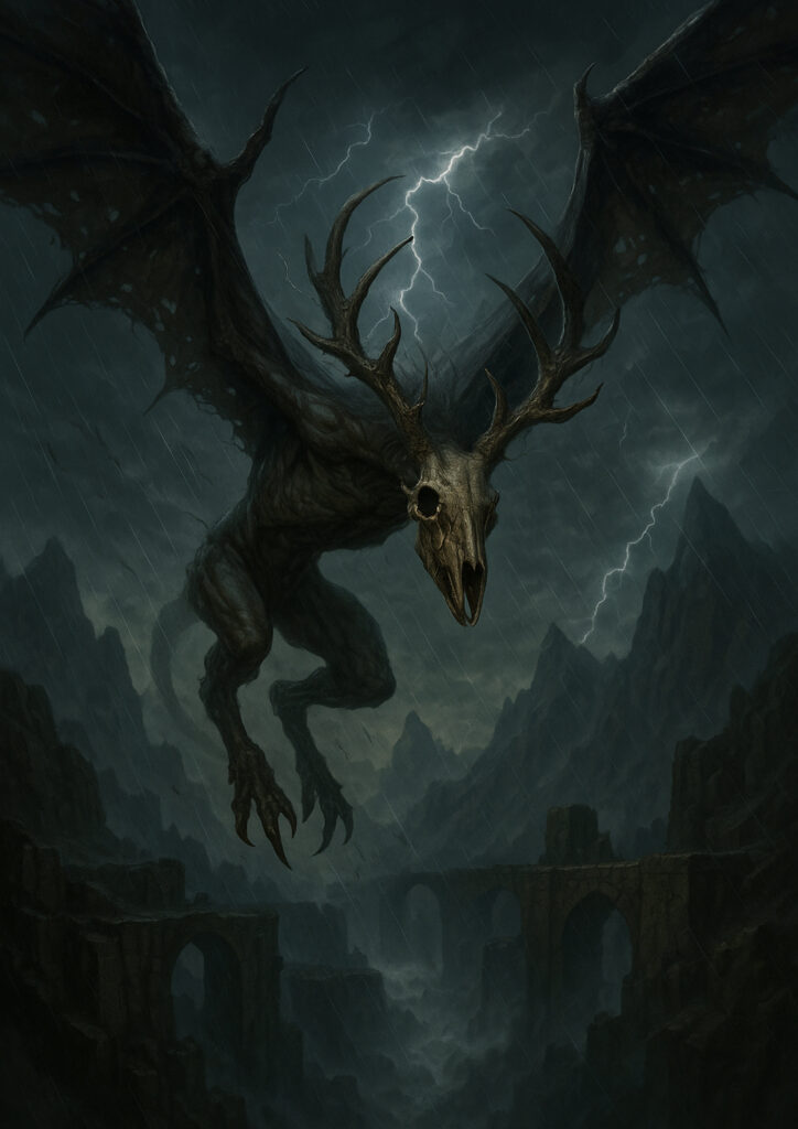 Warhammer inspired beastmen digital fantasy art