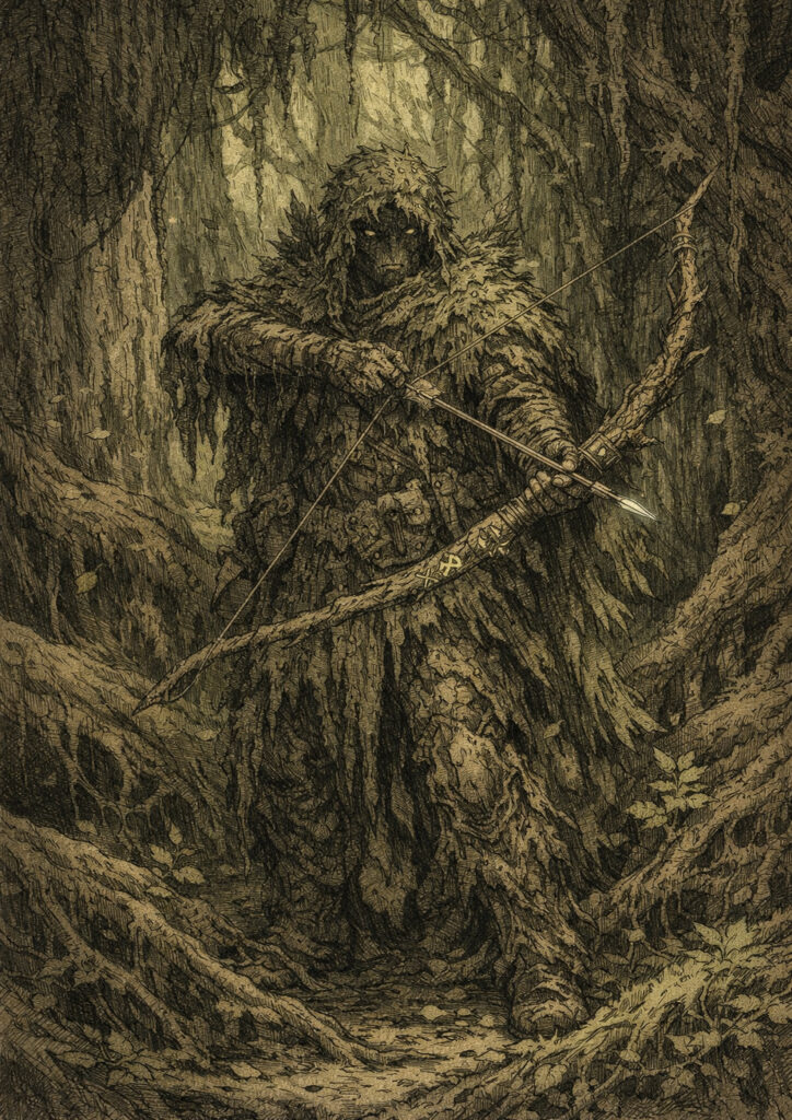 Wood elves army warhammer inspired fantasy art