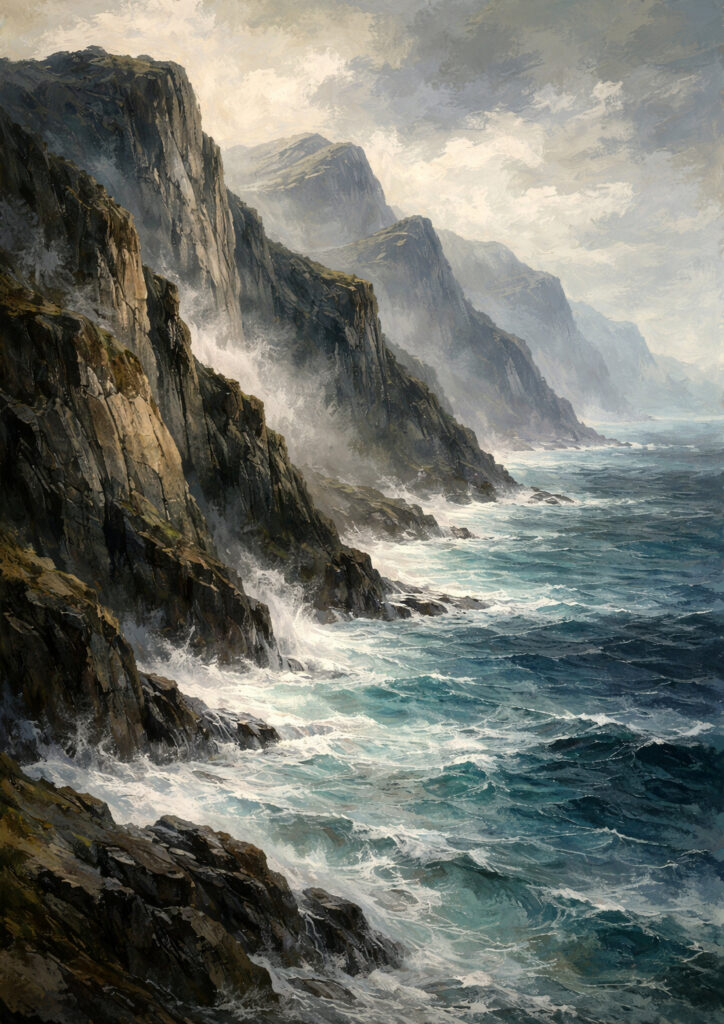 mountain landscape scenery inspired by nature