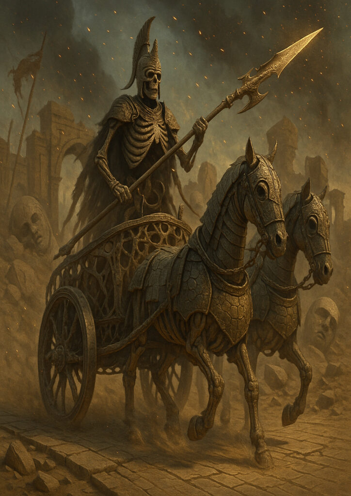 Undead tomb kings of khemria dark fantasy artwork