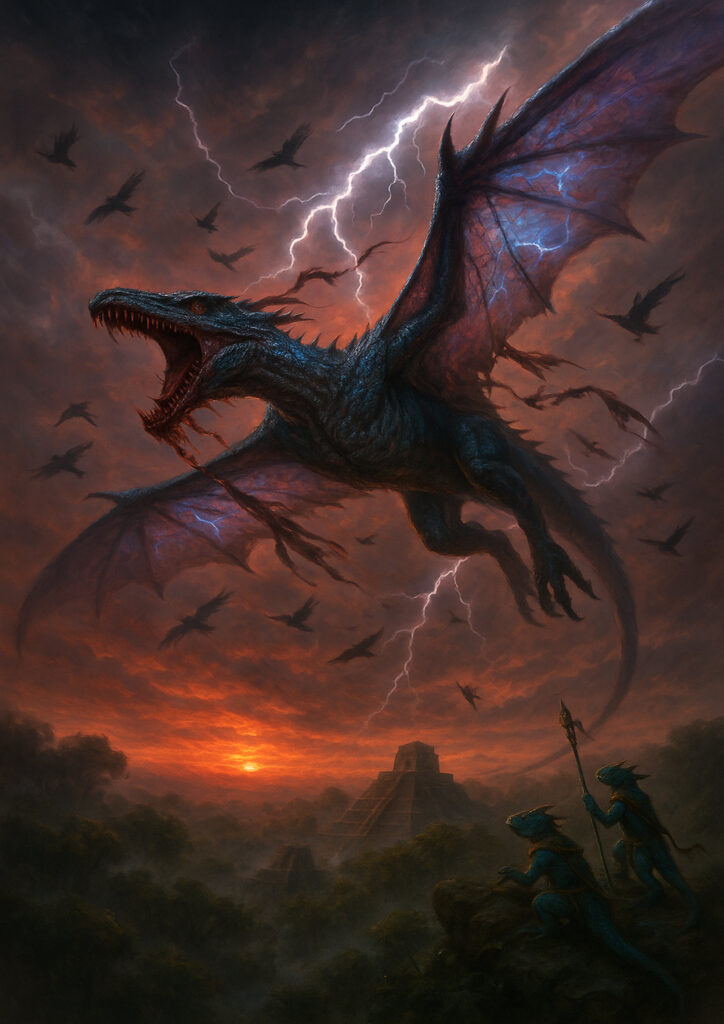 Savage lizardmen warriors warhammer inspired artwork