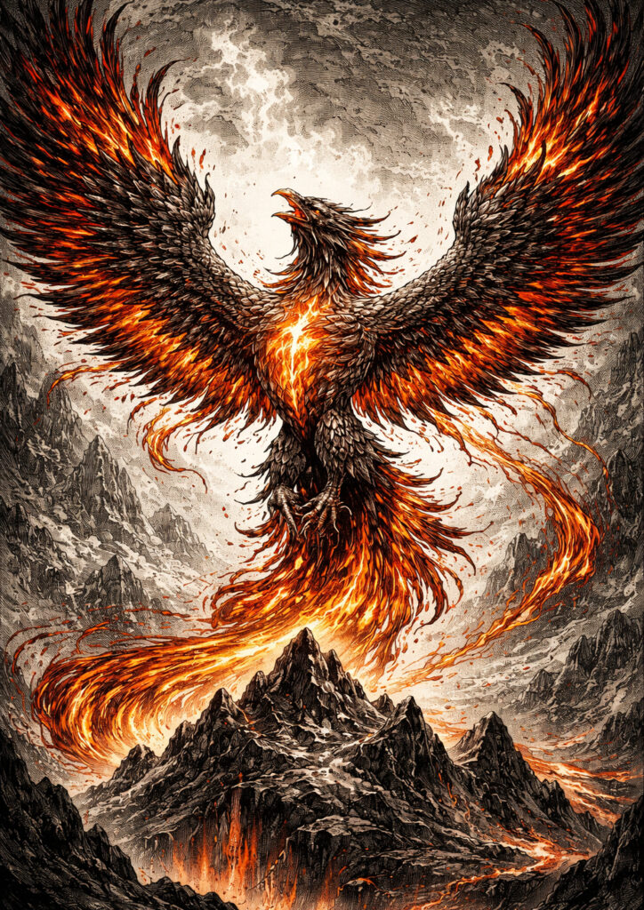 Cinematic warhammer inspired high elves illustration