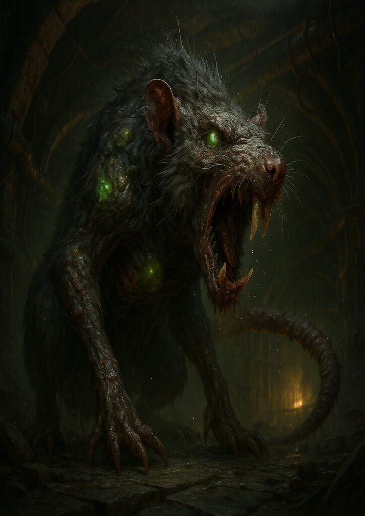 Chaotic skaven army warhammer inspired artwork