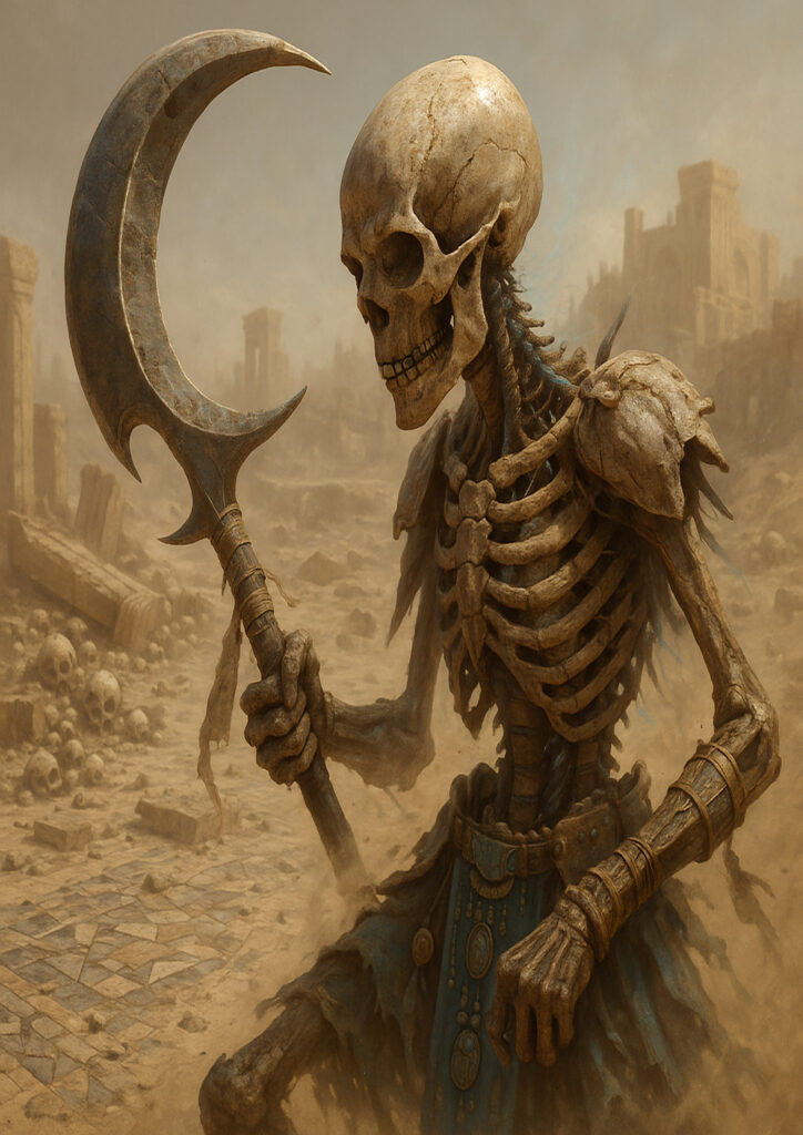 Undead tomb kings of khemria dark fantasy artwork