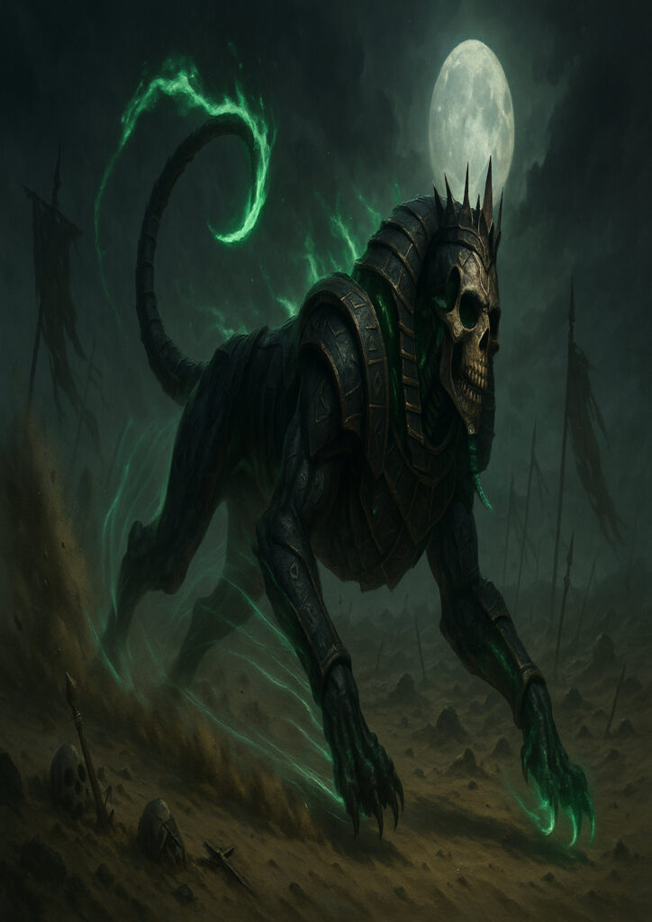 Undead tomb kings of khemria dark fantasy artwork