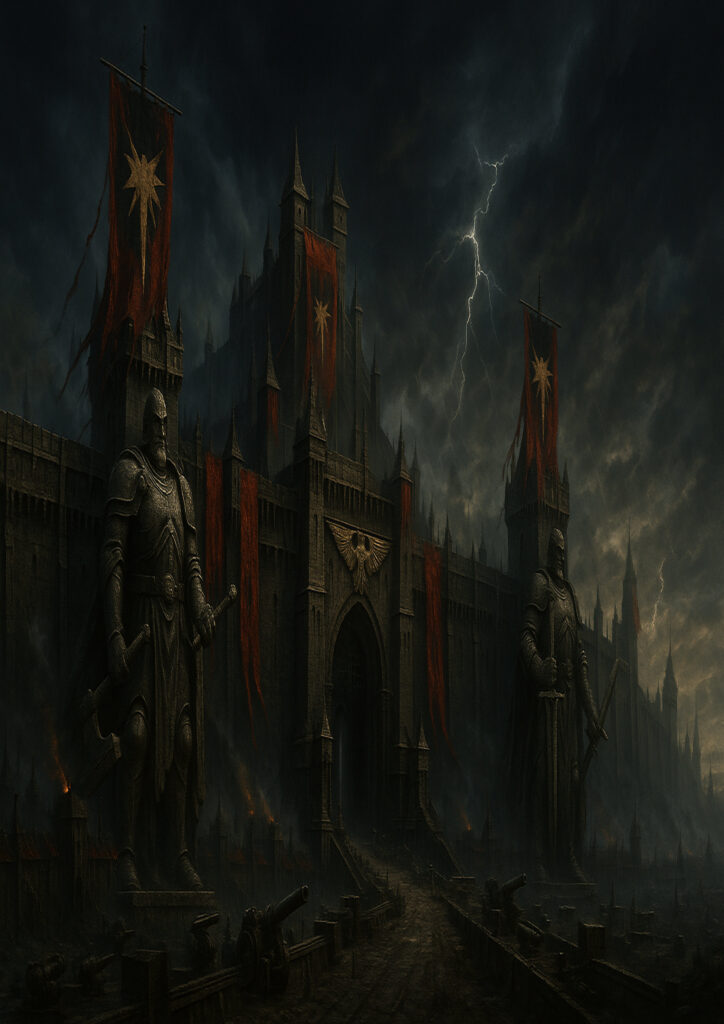 fantasy landscape artwork showing fantasy world