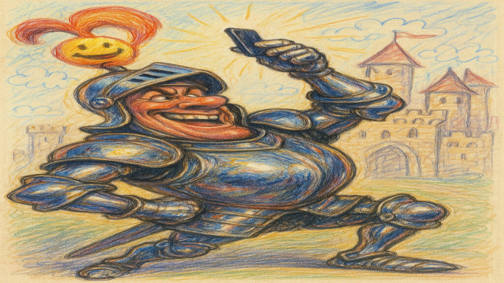 Humorous caricature artwork inspired by everyday observations and human character