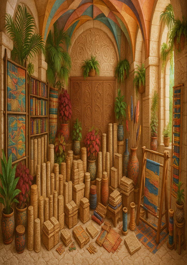 cozy room interior inspired by global cultures