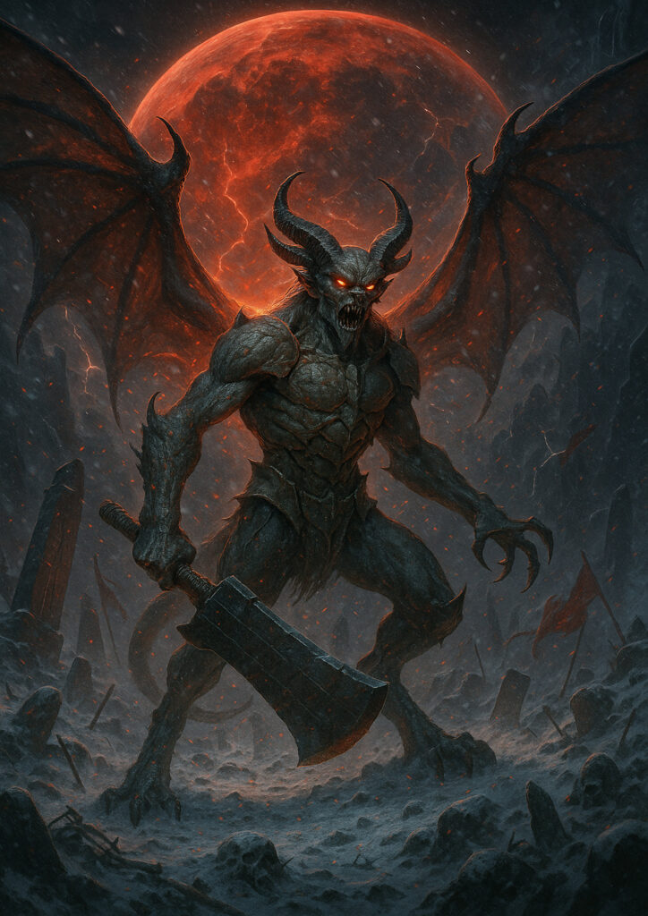 Dark fantasy vampires with warhammer influence