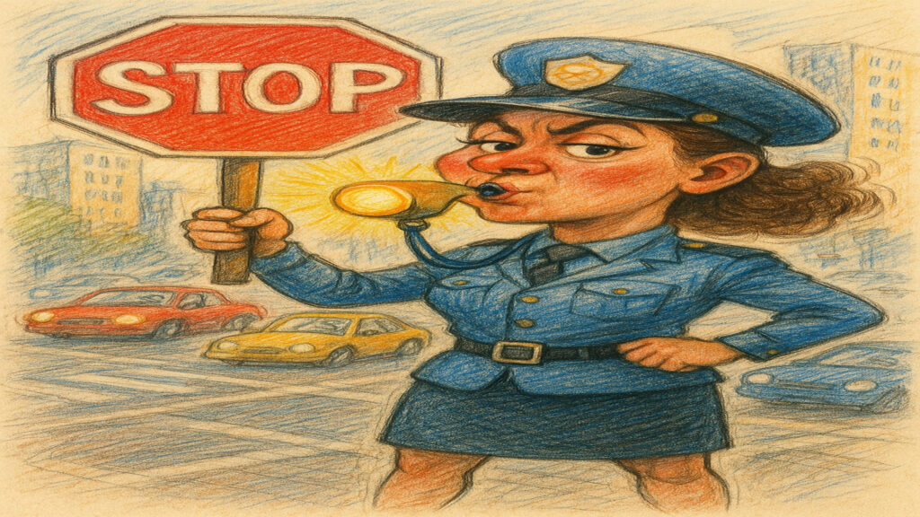 Humorous caricature artwork inspired by everyday observations and human character