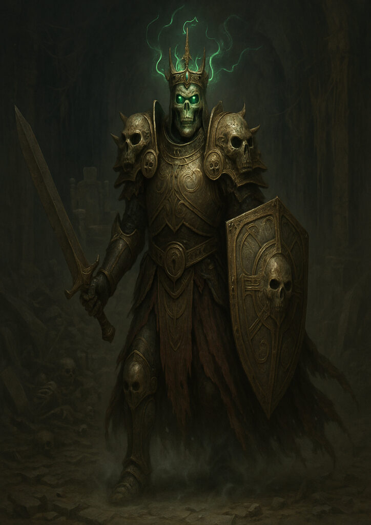 Dark fantasy vampires with warhammer influence