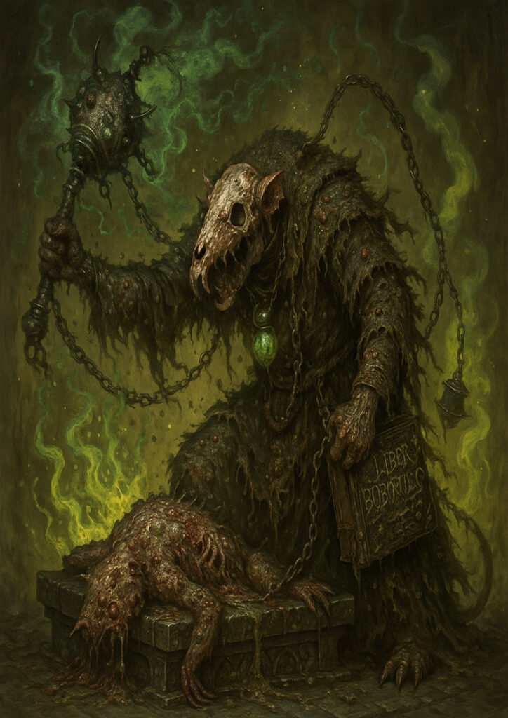 Chaotic skaven army warhammer inspired artwork