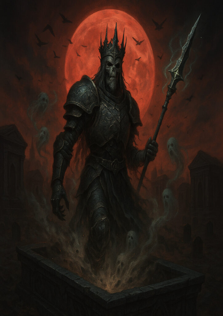 Dark fantasy vampires with warhammer influence