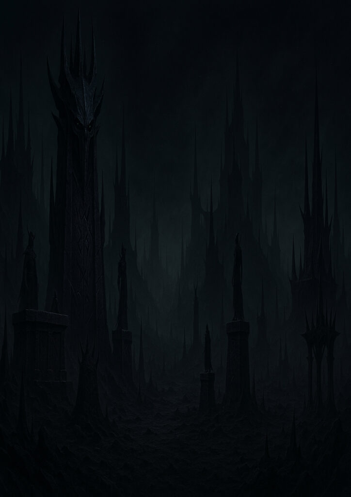 fantasy landscape image showing fantasy environment