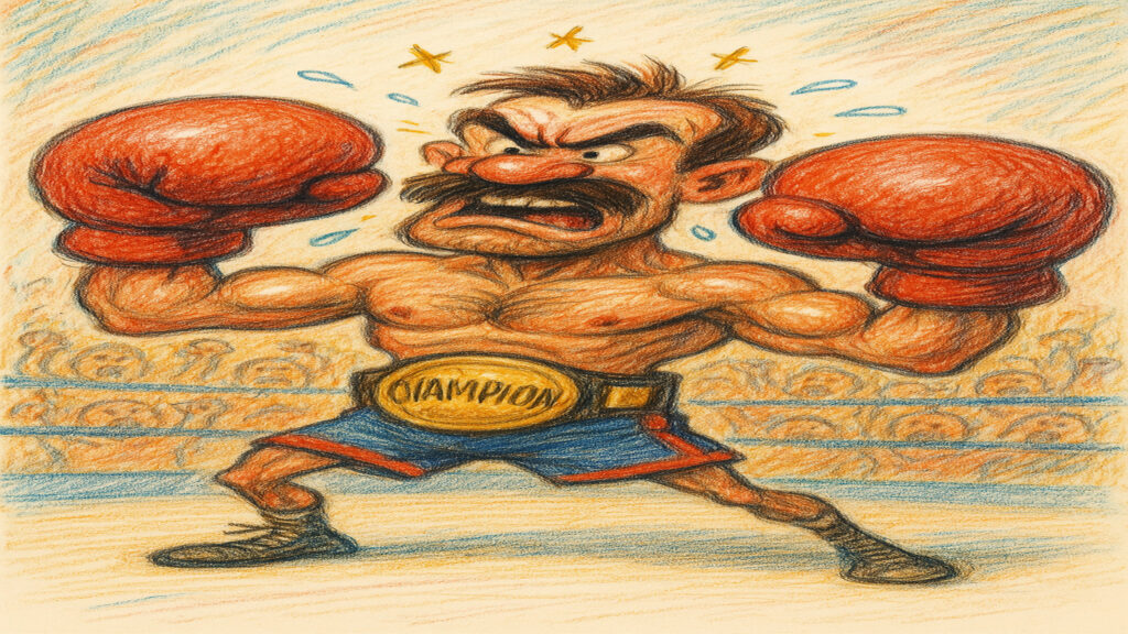 Expressive caricature illustration inspired by everyday life and simple humor