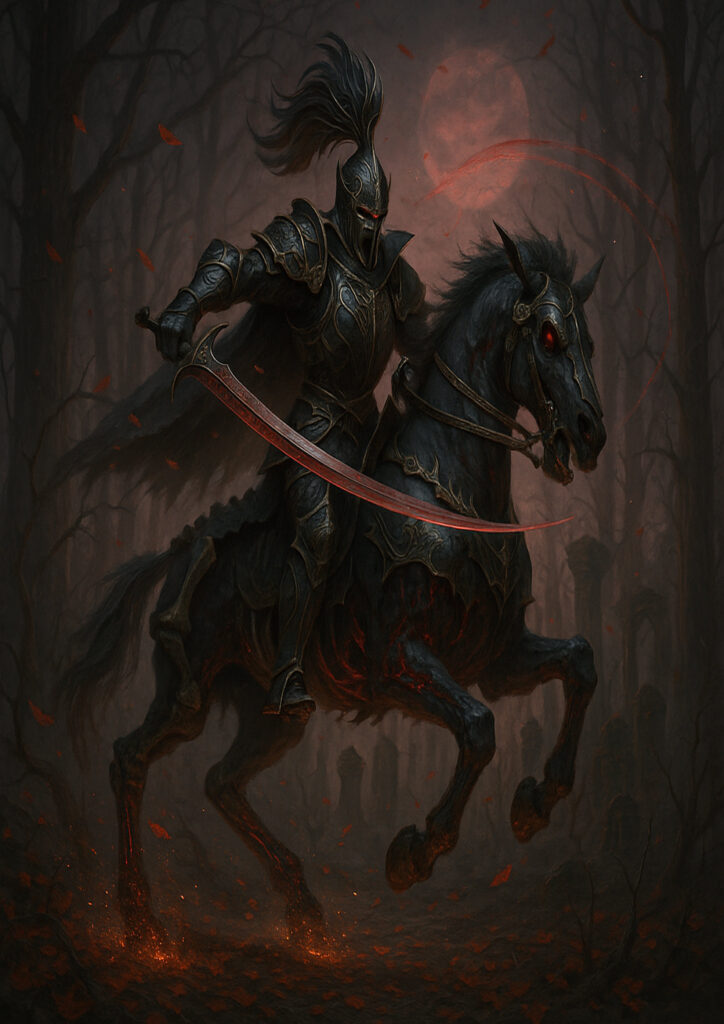 Dark fantasy vampires with warhammer influence